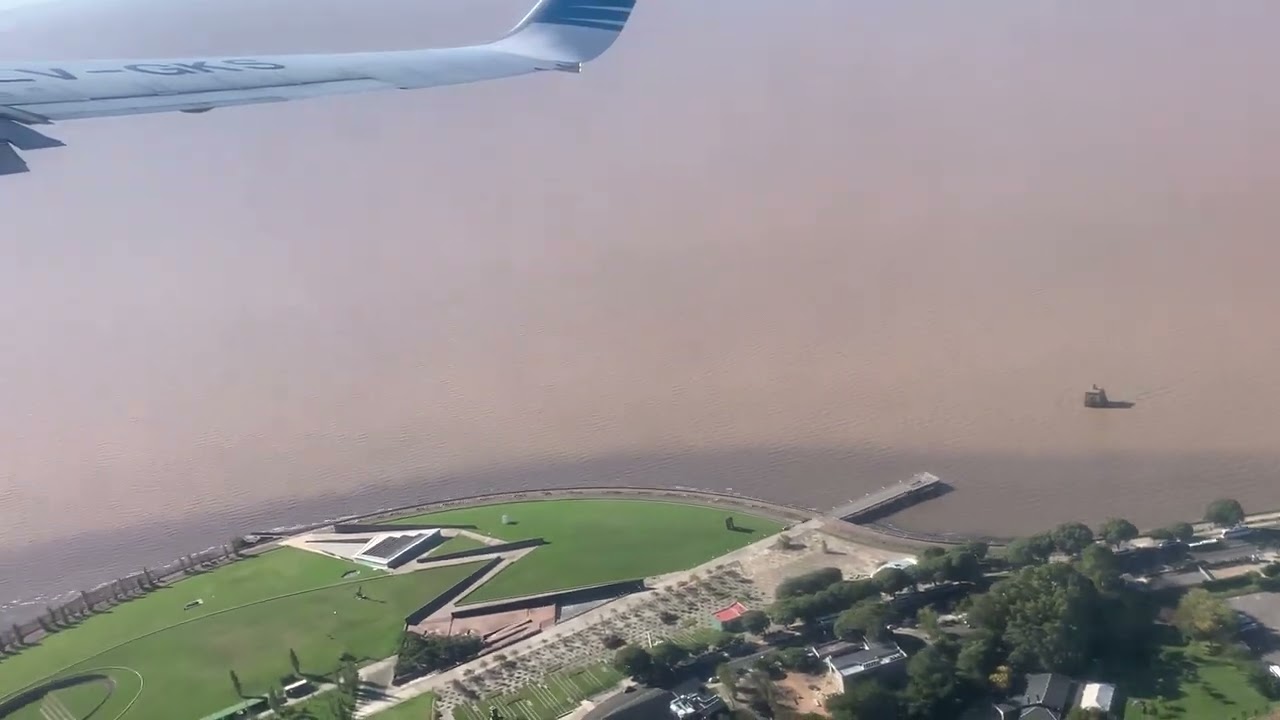 Despegando de Buenos Aires, Argentina
