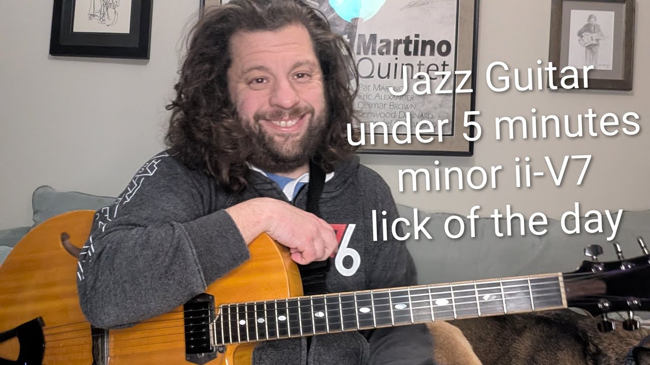 Небольшая мелодия дня в стиле ii-V7