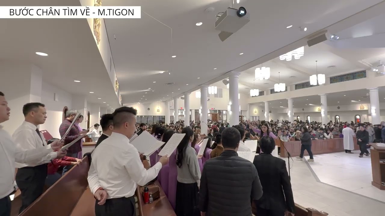 BƯỚC CHÂN TÌM VỀ | M.TIGON | CA ĐOÀN CECILIA SEATTLE