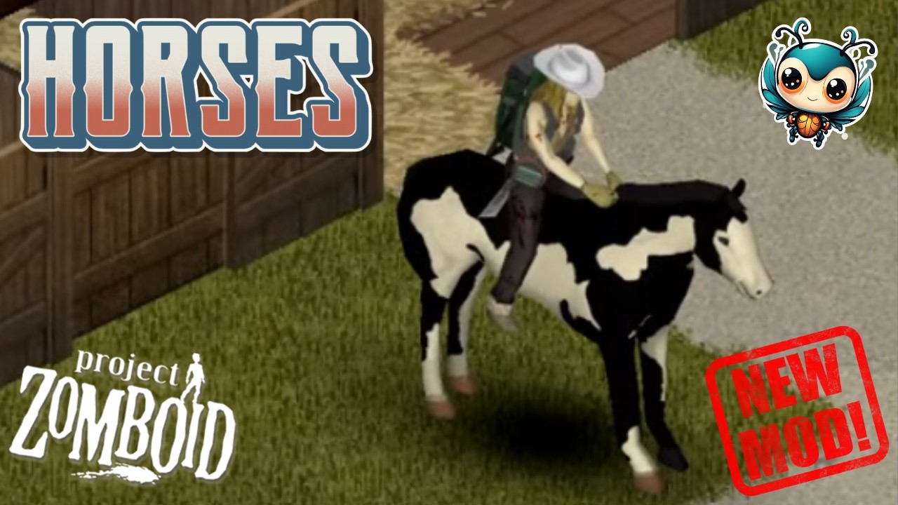 Project Zomboid: HORSE MOD SHOWCASE!