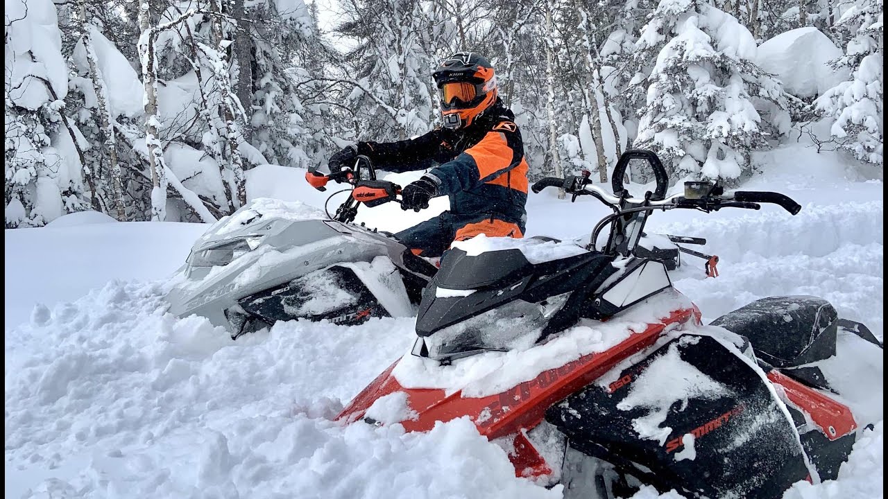 March 2021 Chic-Chocs Backcountry Sledding