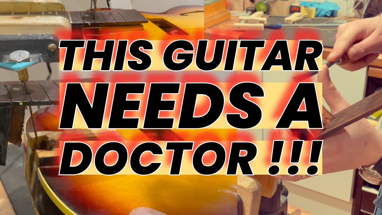 Epiphone Century Neck Reset Repair