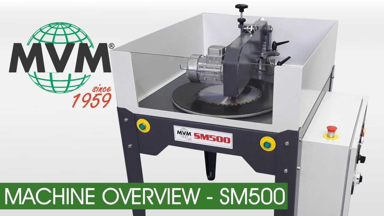 SM500 by MVM Smerigliatrice per coltelli circolari / Sanding machine for circular knives