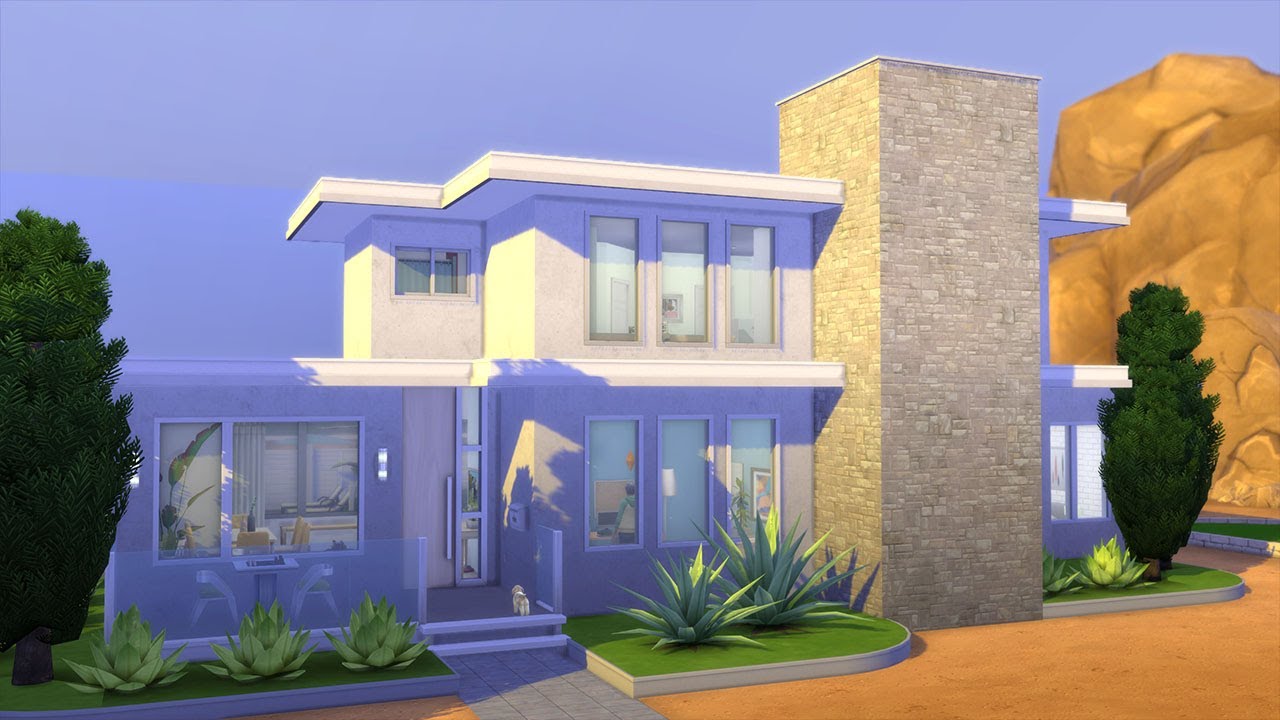 my sims are rich now... so they get a new house