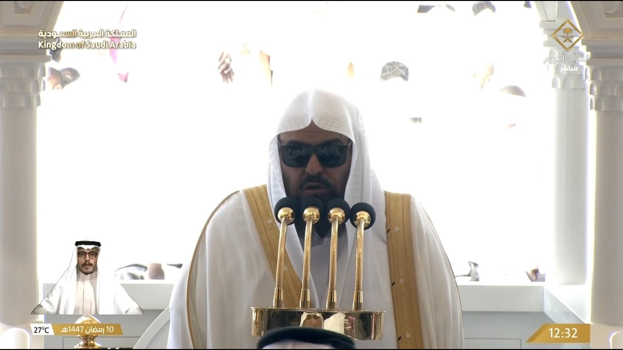 Peaceful 2nd Jumma Prayer in Madina | Ramadan 1447 AH | Masjid an-Nabawi