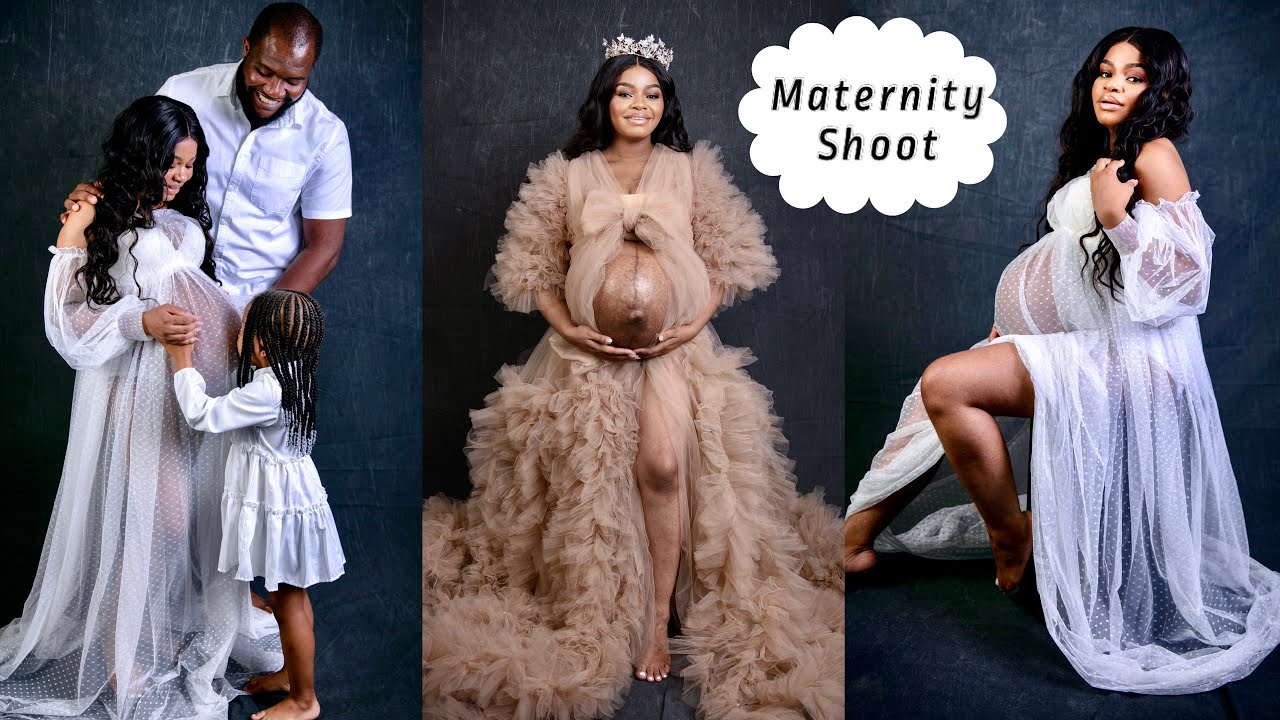 MATERNITY PHOTOSHOOT | BTS | Pregnancy and Family photoshoot