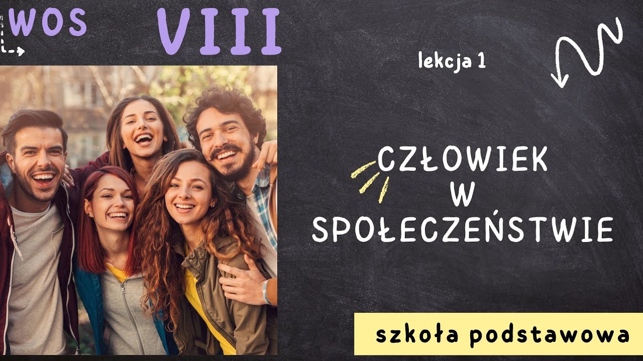 WOS 8 [Lekcja 1 - Człowiek w społeczeństwie]