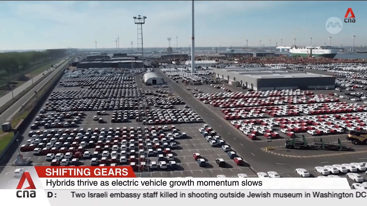Why are hybrid cars revving up while EV sales cool?