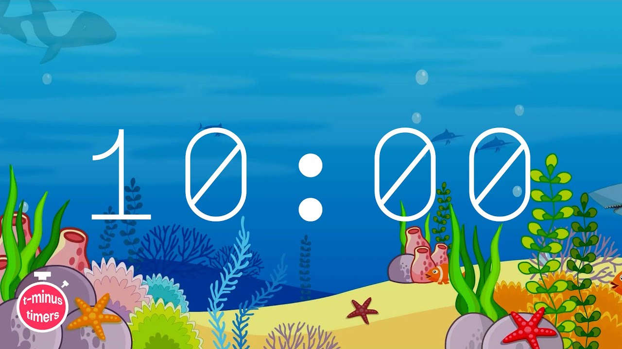 🌊 10 Minute Timer | Back to School Ocean Adventure
