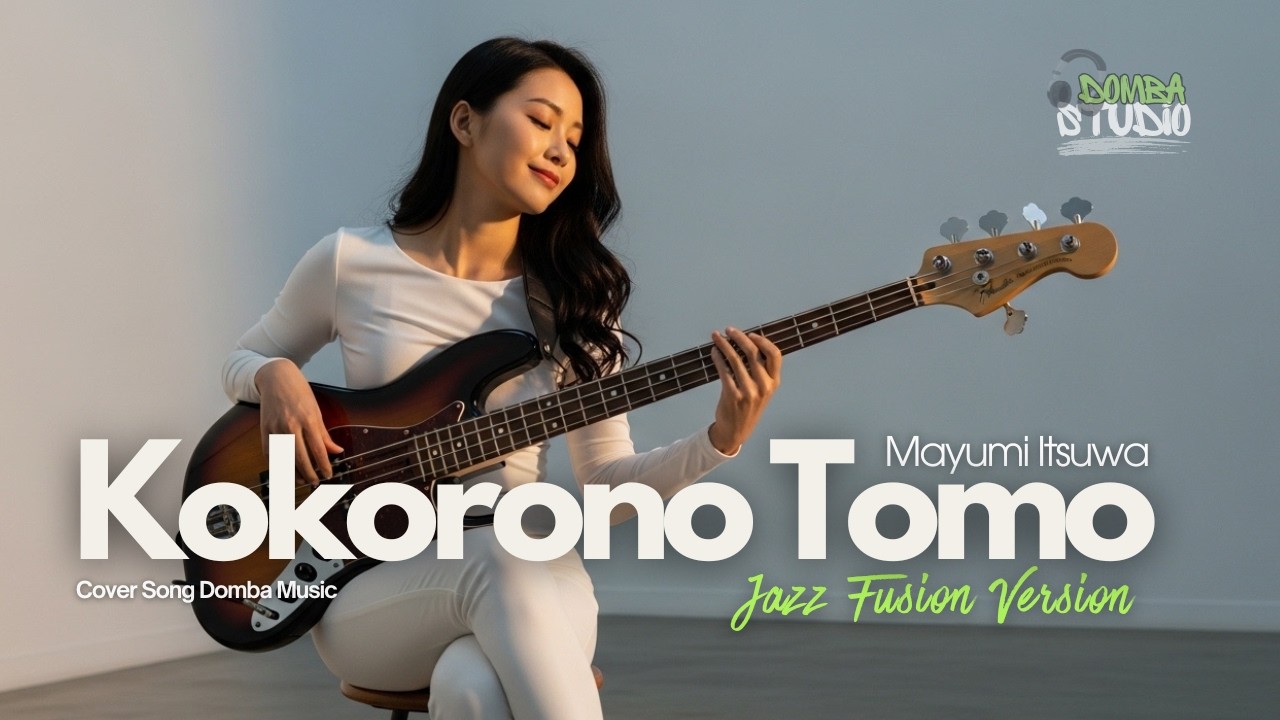 🎼 KOKORONO TOMO (1982) – Mayumi Itsuwa– JAZZ  FUSION VERSION | COVER DOMBA STUDIO