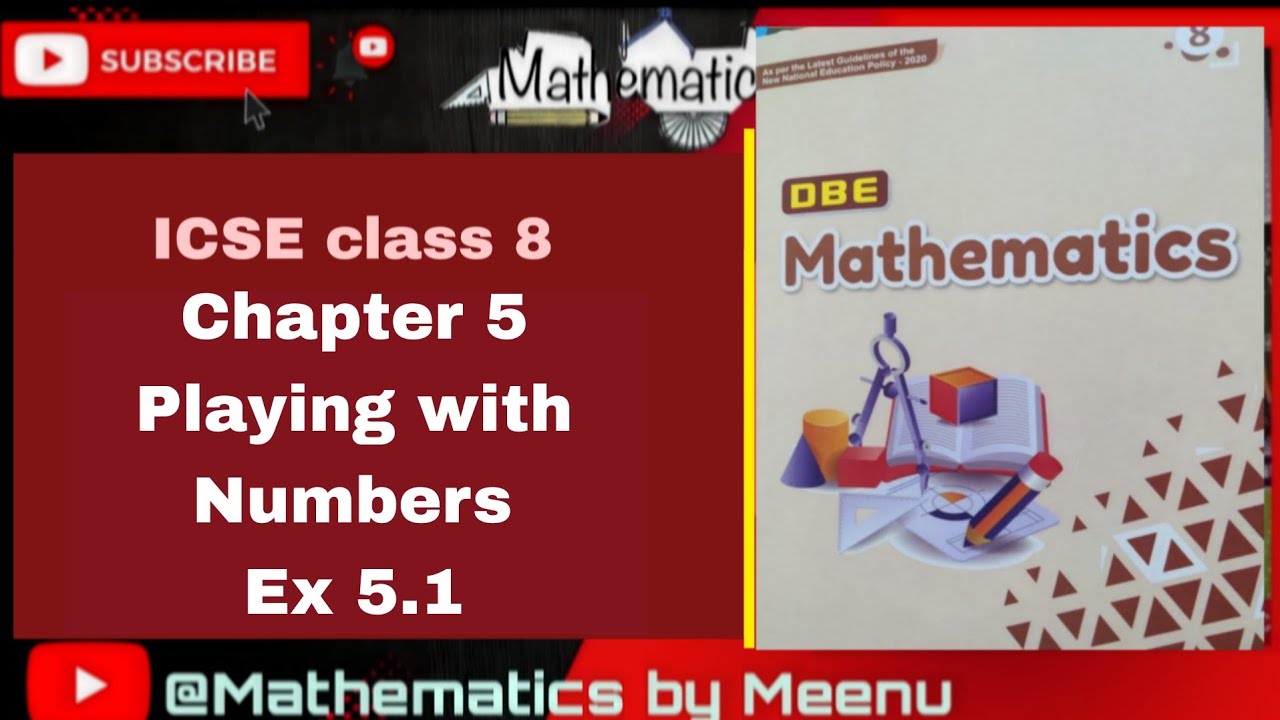 Математика DBE, 8 класс, Глава 5, Игры с числами, Упражнение 5.1