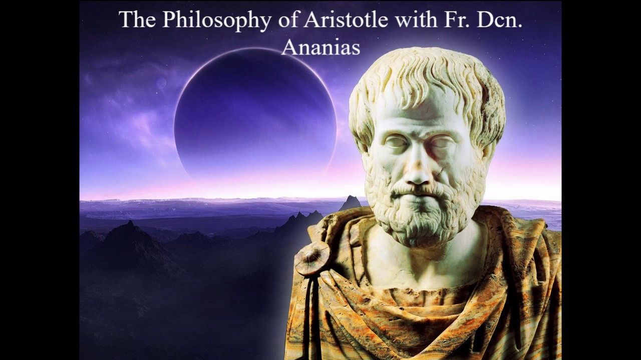 Fr.  Dcn.  Ananias on Aristotle
