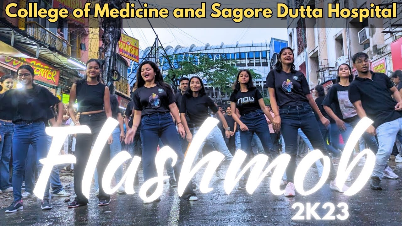 FLASHMOB | College of Medicine and Sagore Dutta Hospital | ASTERICA 2K23 #youtube #fest #flashmob