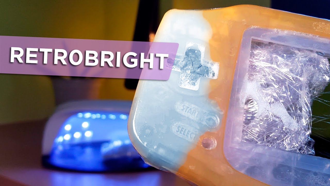 Tú también puedes BLANQUEAR tus consolas retro | RETROBRIGHT en GBA
