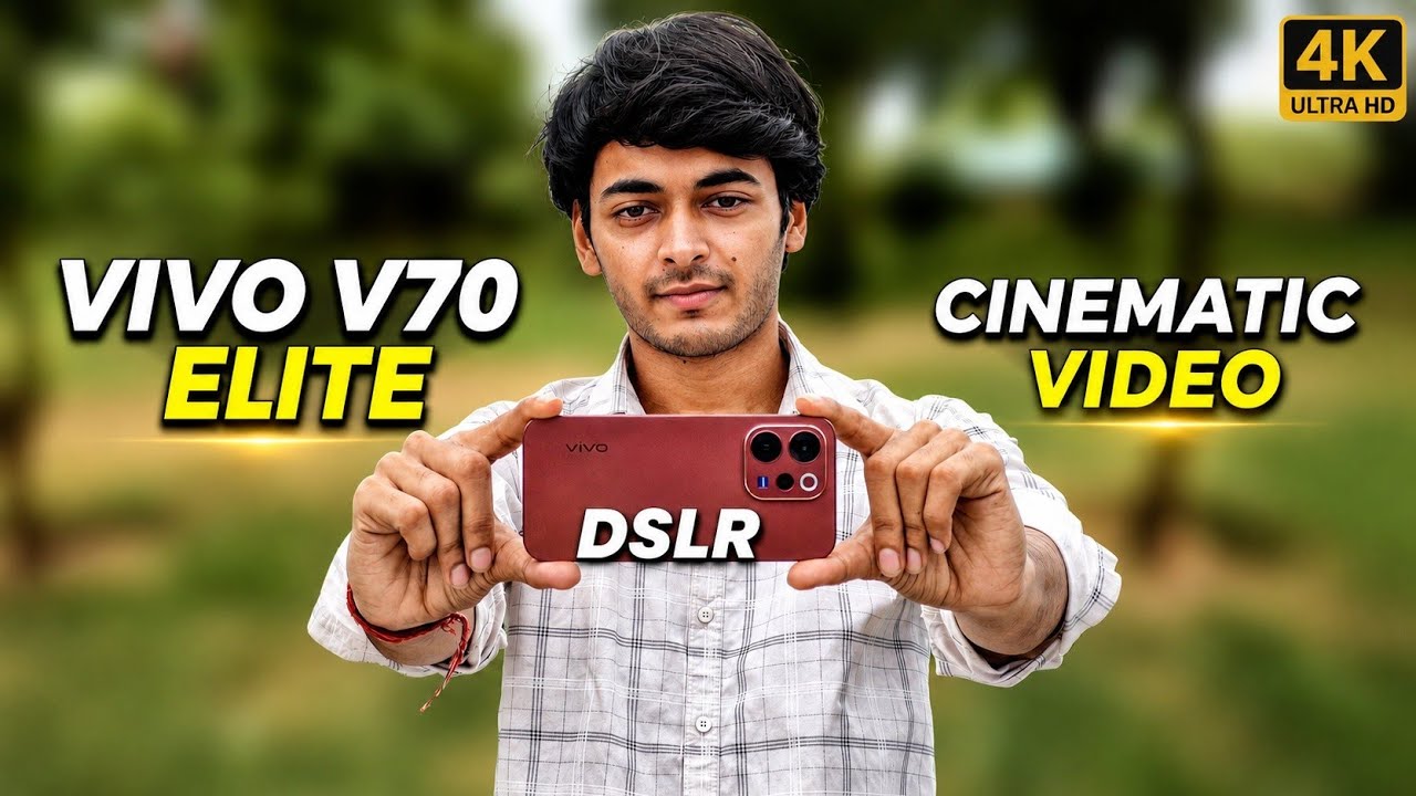 Vivo V70 Elite Cinematic Video Tutorial 🔥 Best Camera Settings & Shooting Tips