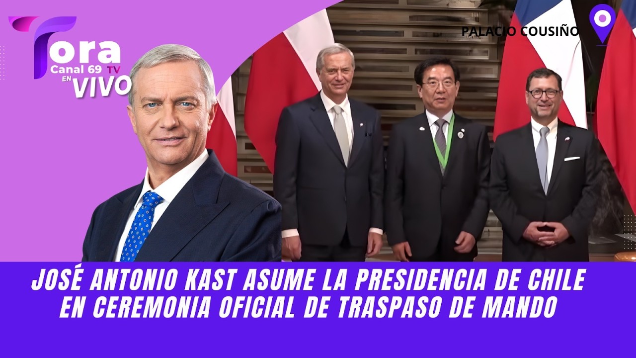 🔴 CHILE SE PREPARA PARA LA TOMA DE POSESIÓN DE JOSÉ ANTONIO KAST COMO NUEVO PRESIDENTE