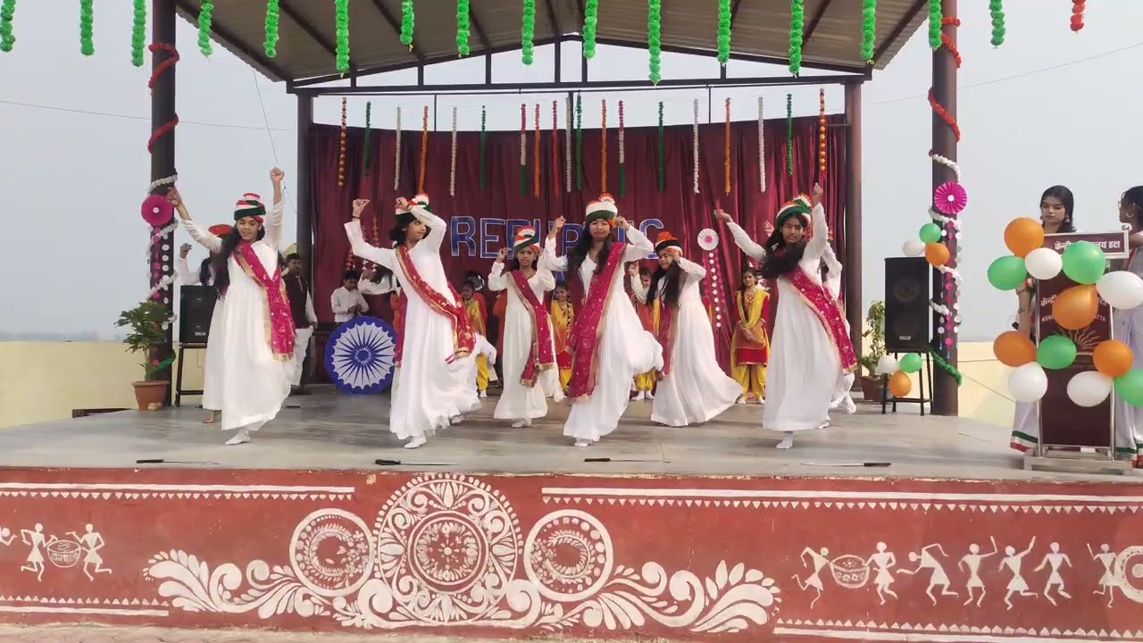 गणतंत्र दिवस के शुभ अवसर पर देशभक्ति नृत्य केंद्रीय विद्यालय हटा -2026