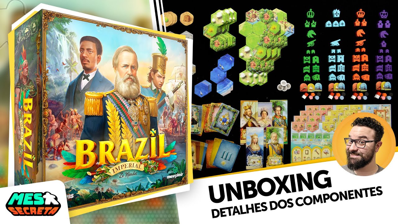 Brazil: Imperial - Detalhes dos componentes (unboxing)
