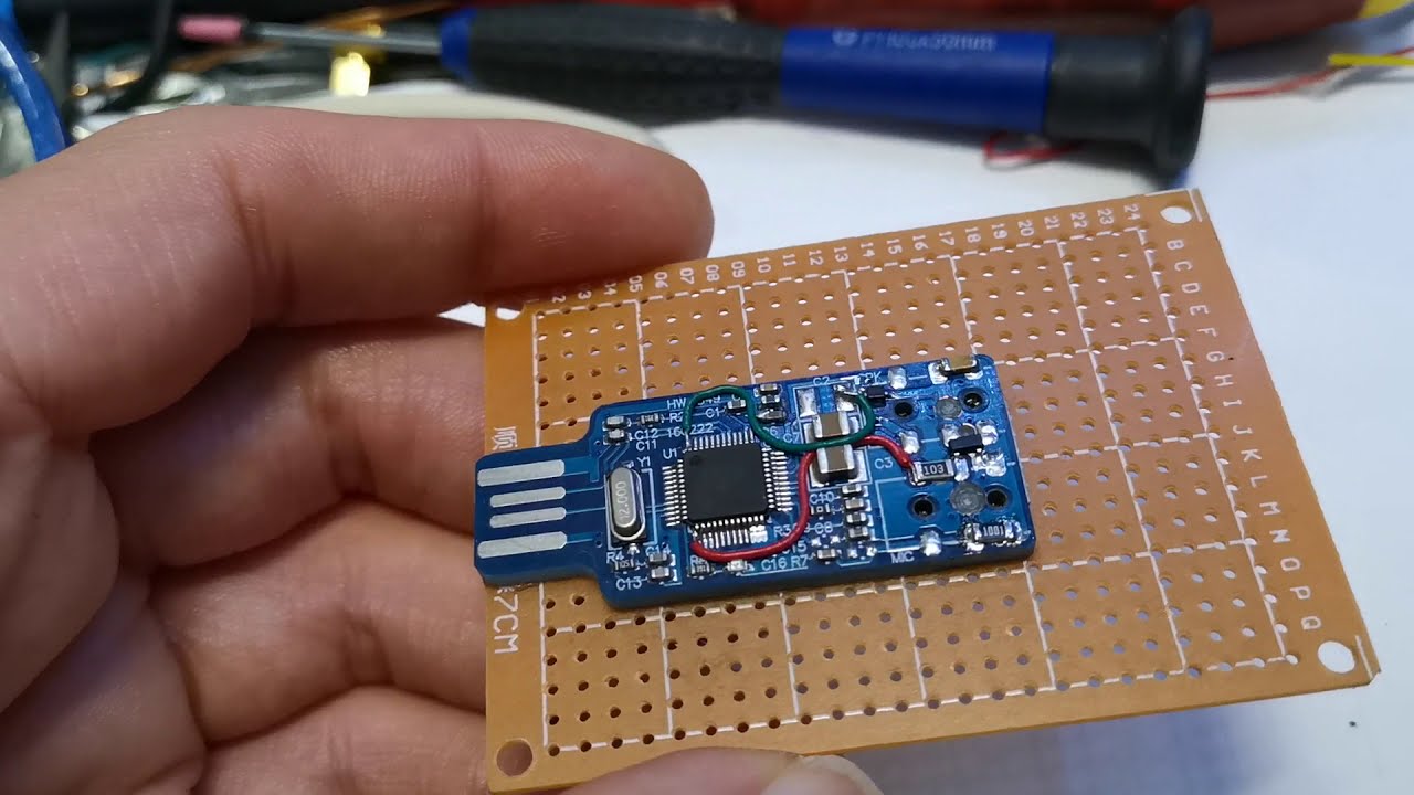 Direwolf packet radio with cm108