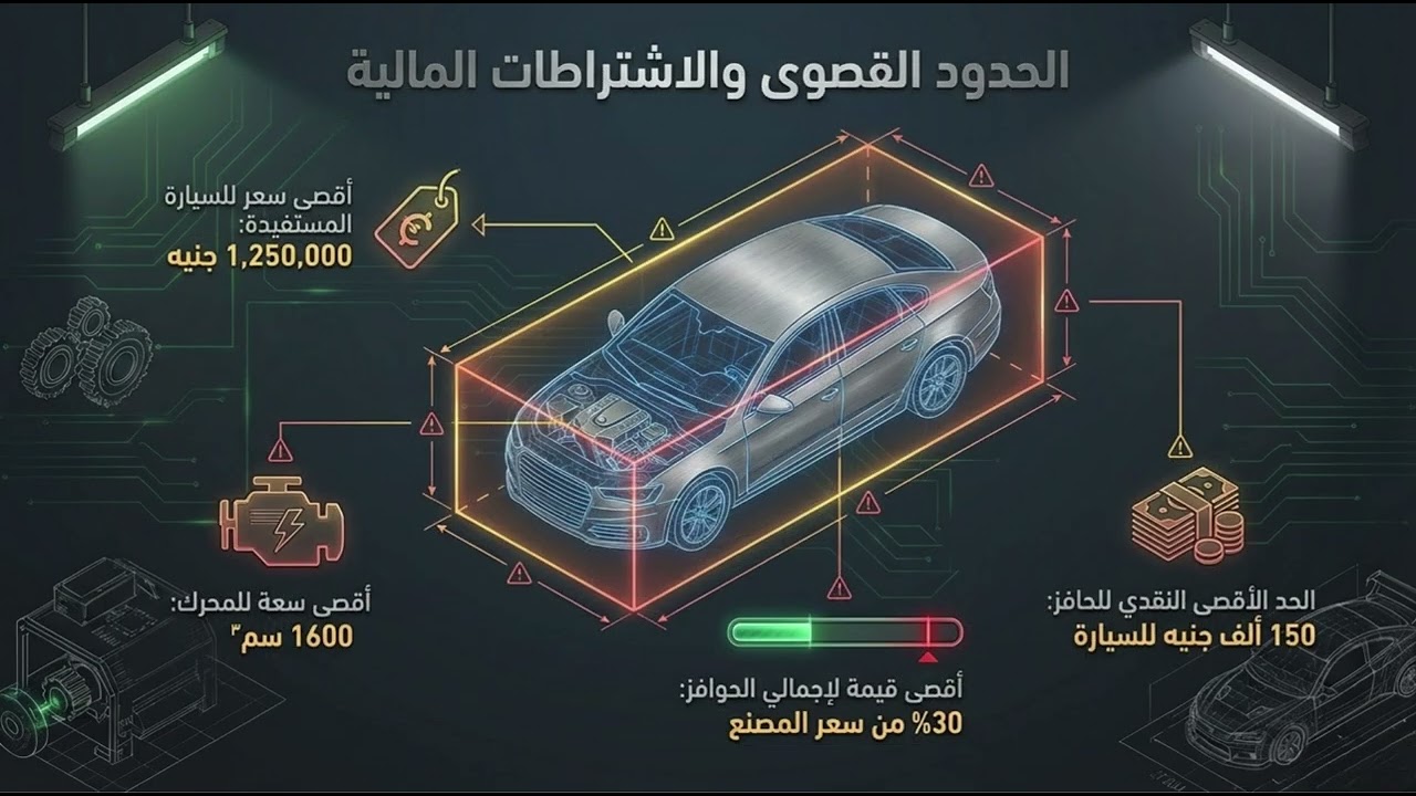تعرف على الحوافز المقدمة لمصنعي السيارات في إطار البرنامج الوطني لتنمية صناعة السيارات