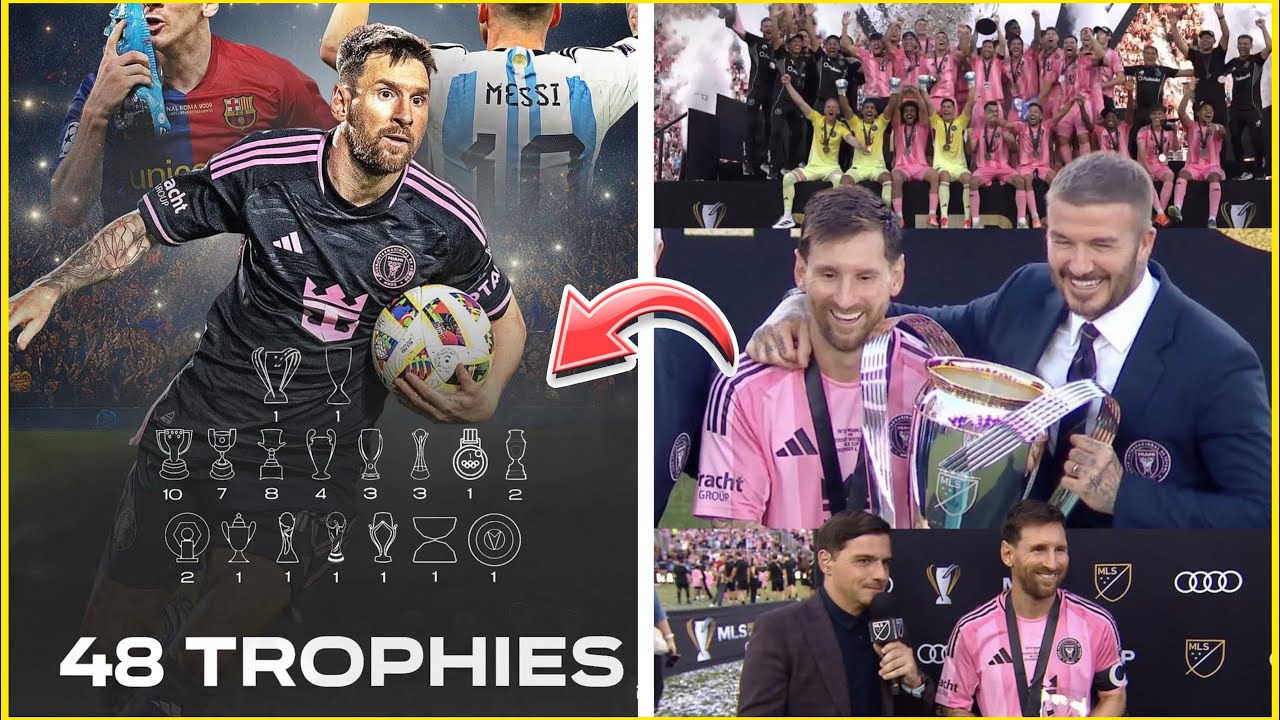 MESSI REMPORTE LA MLS CUP ! 48 &Egrave;ME TROPH&Eacute;E RECORD ! ALBA ET BUSQUETS C'EST FINI..
