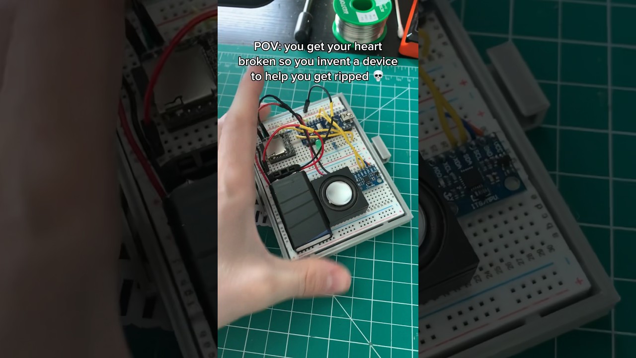 When An Engineer Gets Their Heart Broken 💀 #electronics #arduino #engineering