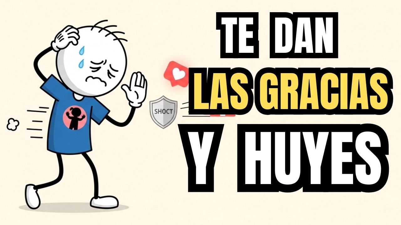Si alguien te da las gracias y no sabes dónde meterte, esto viene de antes