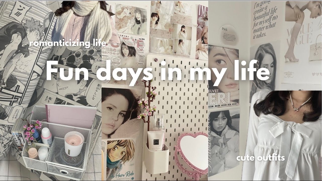 Fun days in my life💌 : shopping, school mornings, romanticizing life