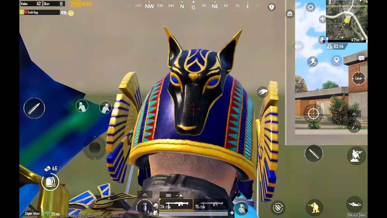 ERENGEL GÖKYÜZÜ ŞÖLENİ GERİ DÖNÜYOR PUBG MOBİL 25 KIILS