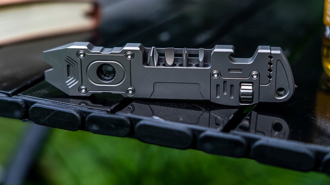Now on Kickstarter: Titanium EDC 6-IN-1 Multi-Tool Pry Bar/Wrench