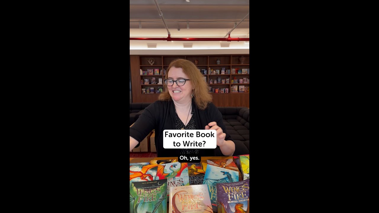 Are you ready for this rapid fire question session with Tui T. Sutherland, author of Wings of Fire