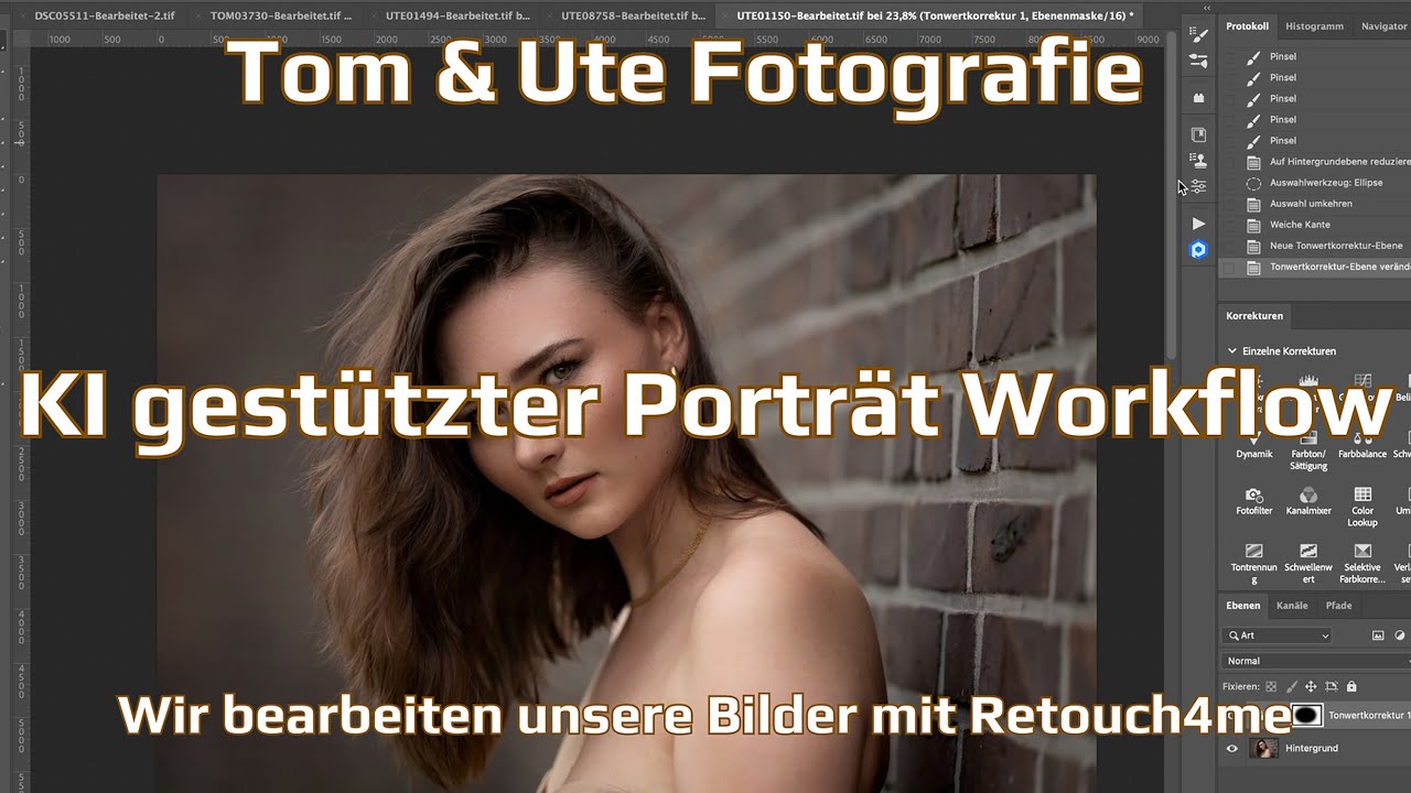 Bildbearbeitung - unser Workflow mit Retouch4me
