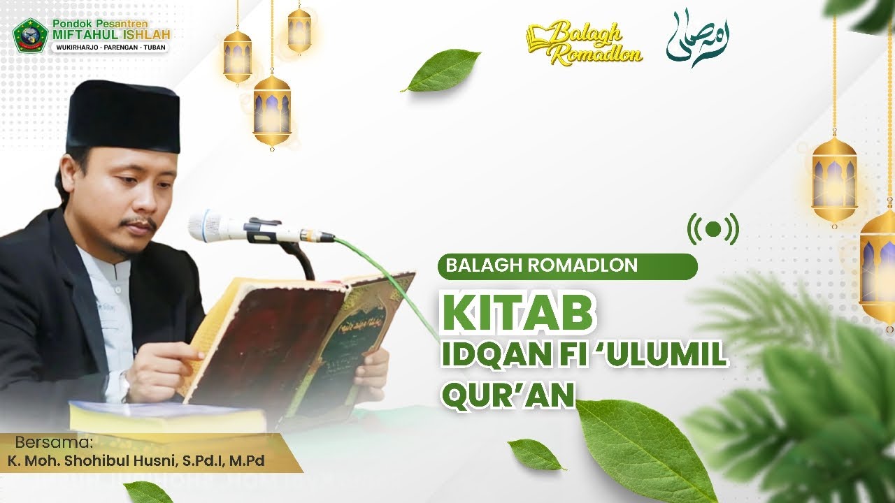 Ngaji Balagh Romadlon kitab idqan