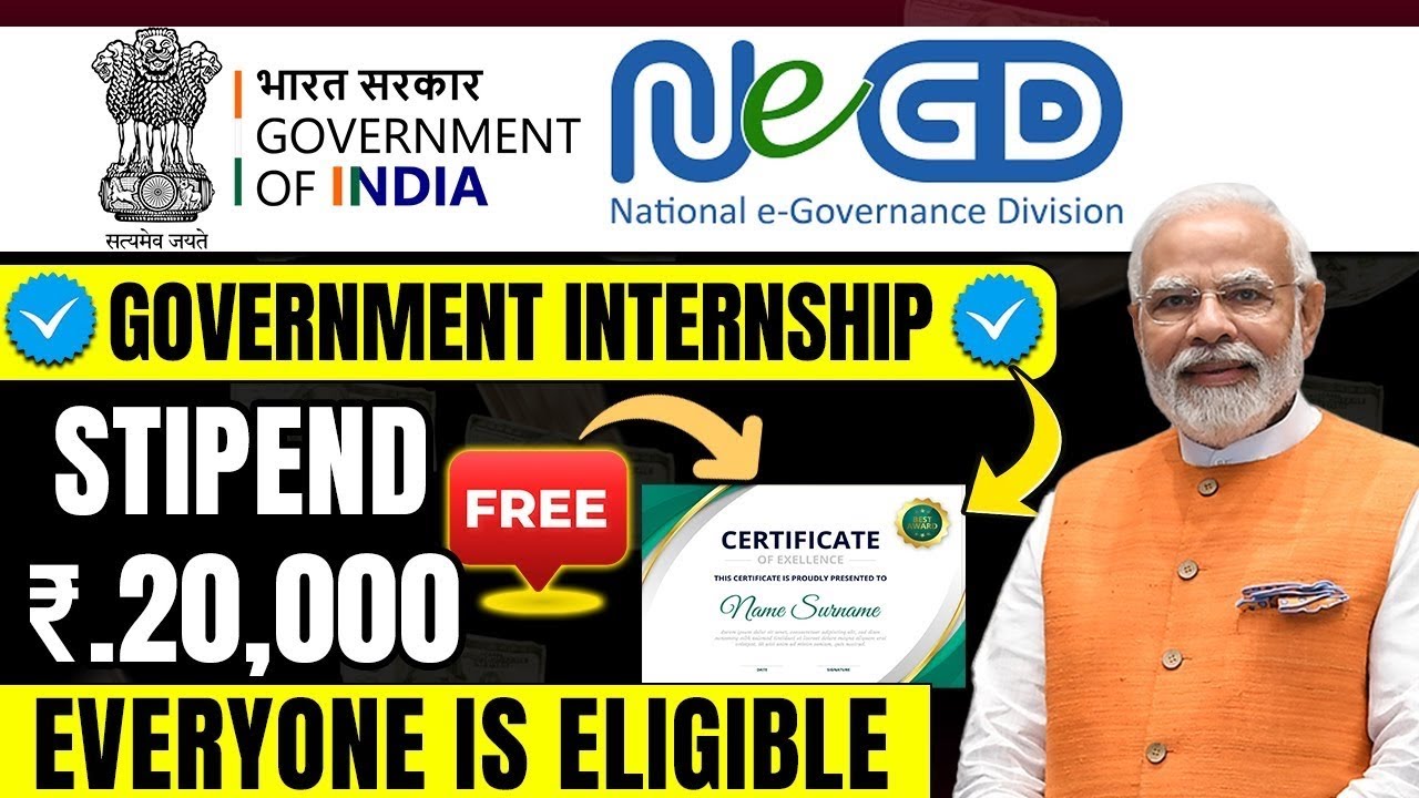 🛑NeGD Digital India Internship 2026 | Government  Data Analyst Internships for Students & Graduates🔥