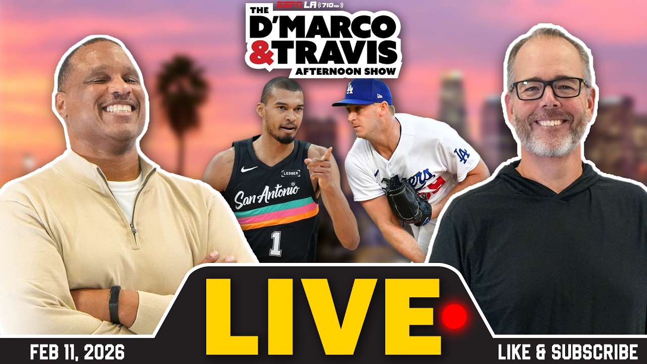 Wemby Takes Over In LA👽 Luka Return Vs Mavs?🤔 Dodgers Re-Signing - D'Marco & Travis