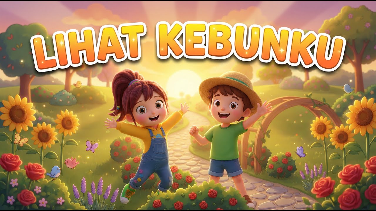 Lihat Kebunku Ceria | Lagu Anak Indonesia