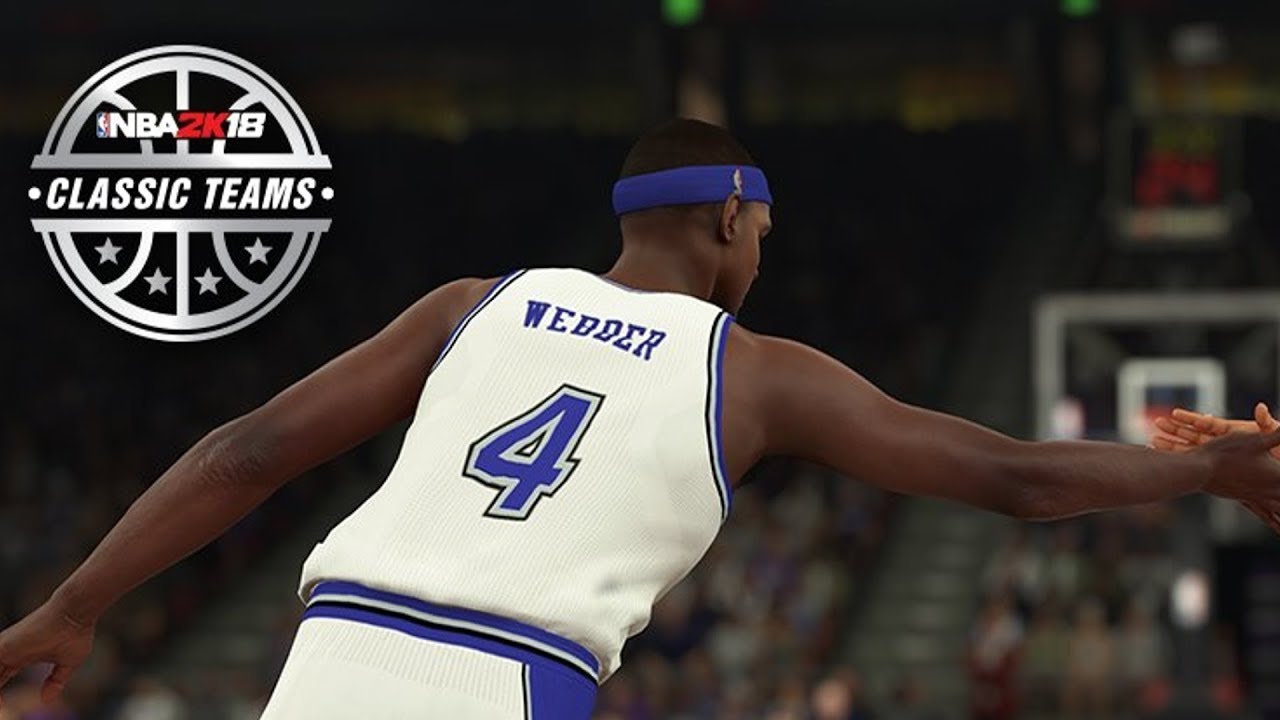NBA 2K18 4 New Classic Teams! 02 Kings, Rudy Gobert Rating!