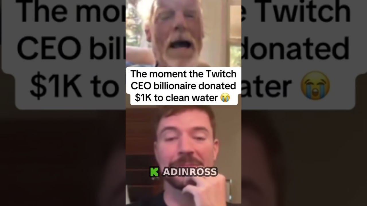 If I get 2.75 subscribers from this video I&rsquo;ll donate to team water