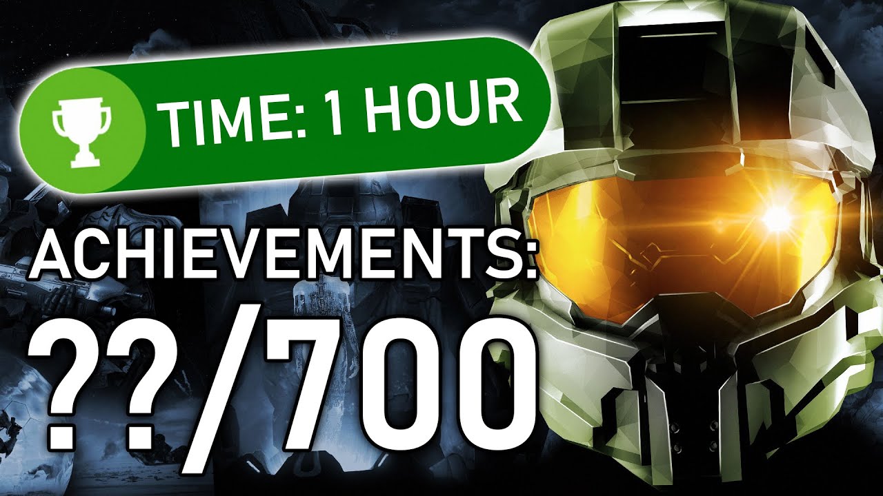 Сколько достижений Halo MCC мы можем получить за 1 ЧАС?