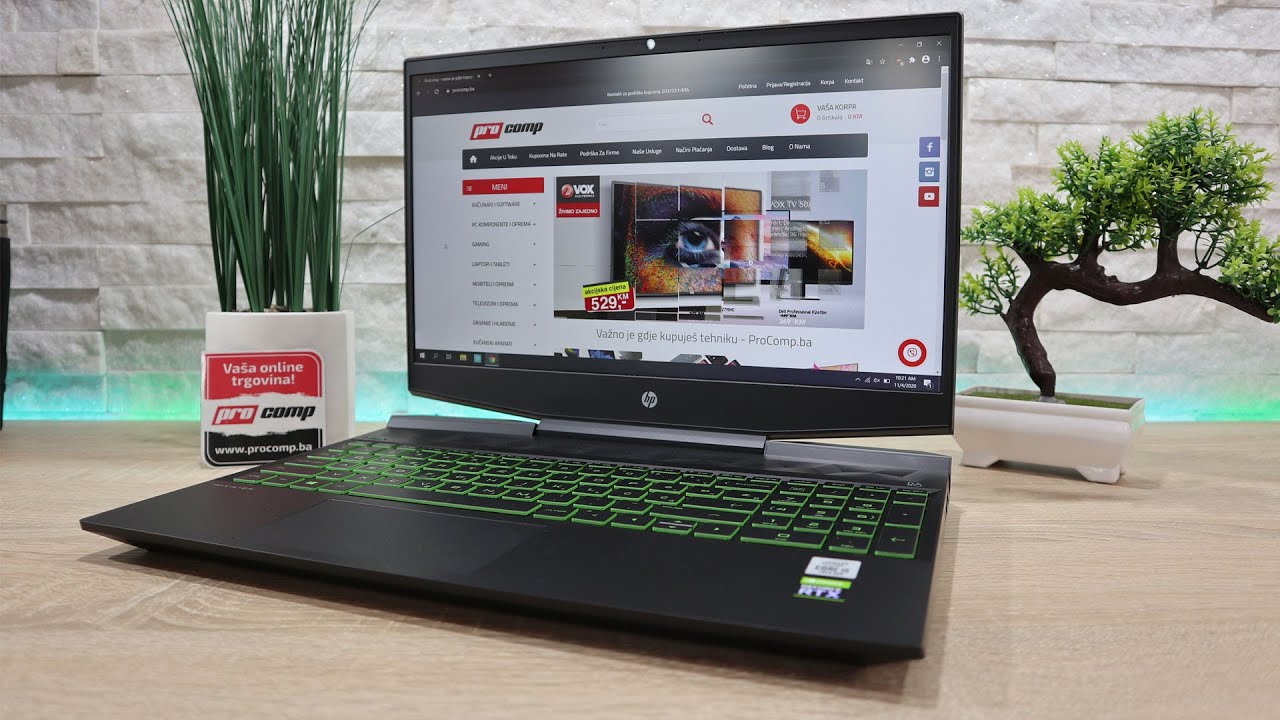 HP Pavilion 15 - Intel i5-10300H 16GB RAM RTX 2060 Max-Q 6GB - Unboxing