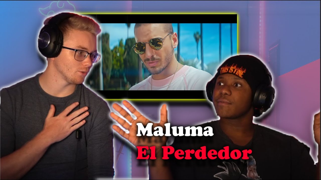 ВПЕРВЫЕ СЛЫШУ Maluma - El Perdedor (Официальное видео) (РЕАКЦИЯ!)