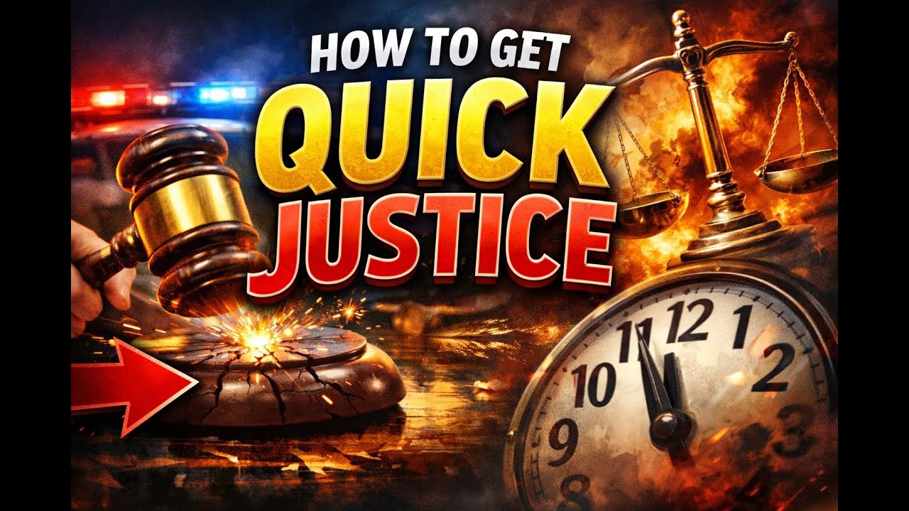 How to get quick justice