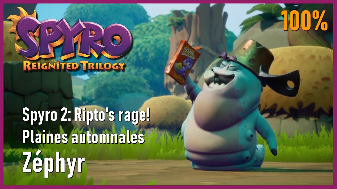 Spyro 2: Ripto's rage! - Plaines automnales - Zéphyr