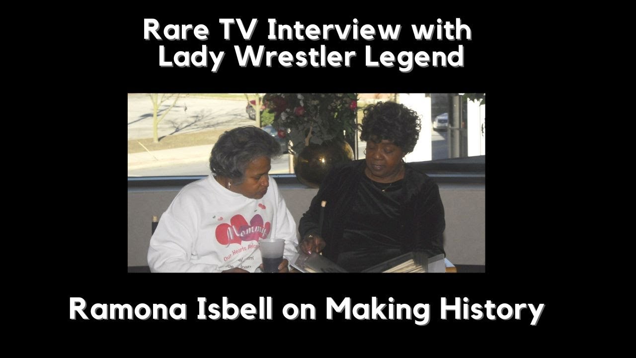 Rare TV Footage of Lady Wrestler Legends!