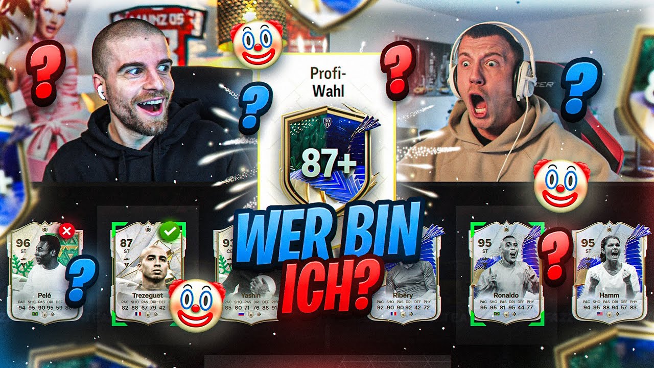 2X TOTY ICON im PICK !! 😱😍 Wer Bin ich PRANK GEHT SCHIEF 😭