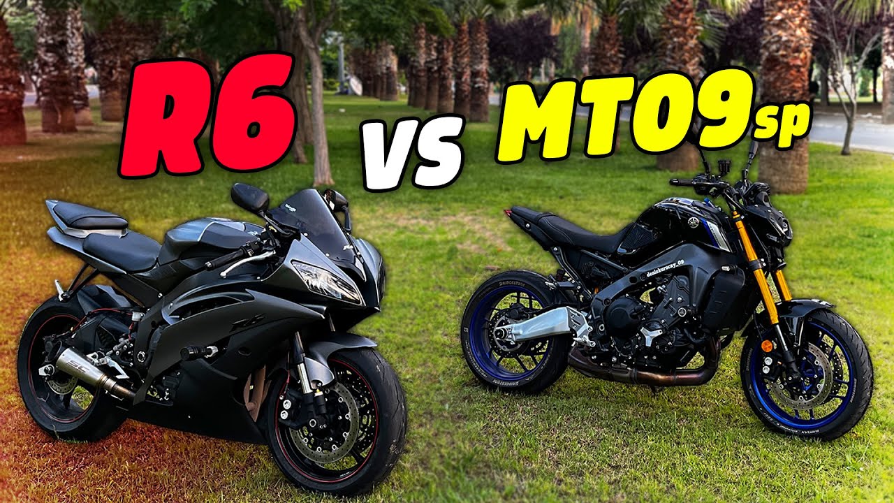 R6 vs MT09sp - İKİSİNİ DE DENE TARAFINI SEÇ - R6 & MT09sp MOTOVLOG