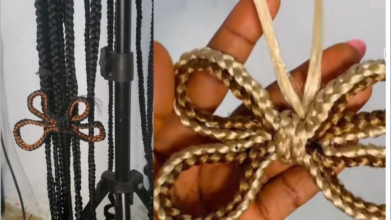 How to make 3D Butterfly 🦋 Braid for Any Hairstyles