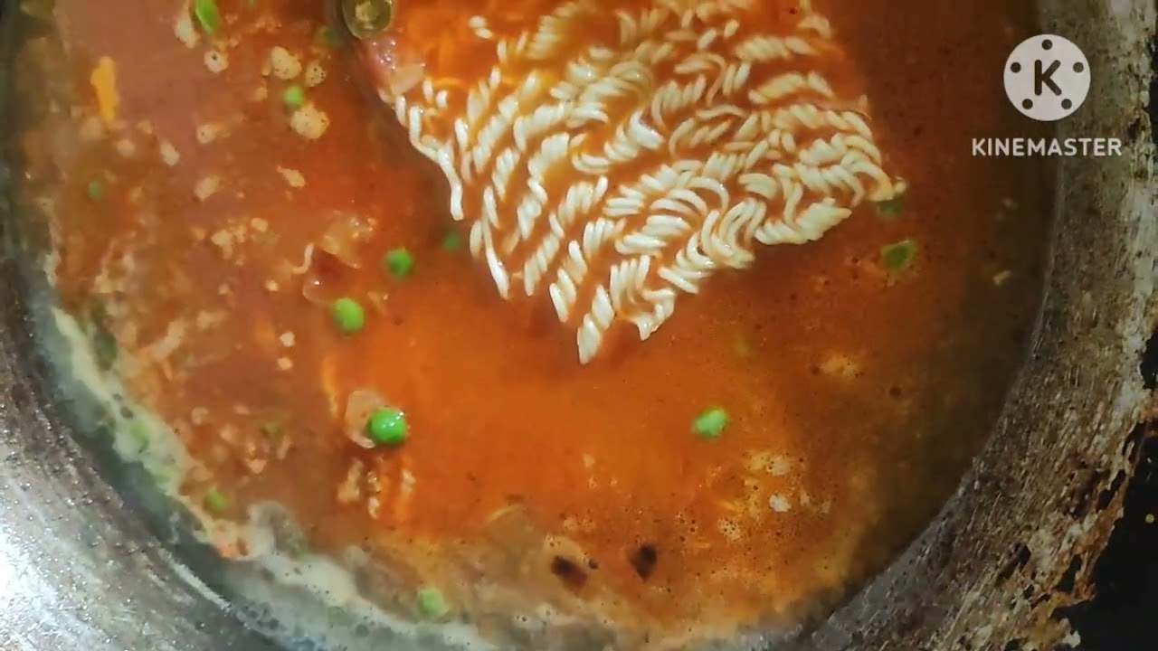 Chatpati matar maggi recipe best maggi recipe yummy 😋🤤😋 Maggi masala recipe @arwithsairarahman 