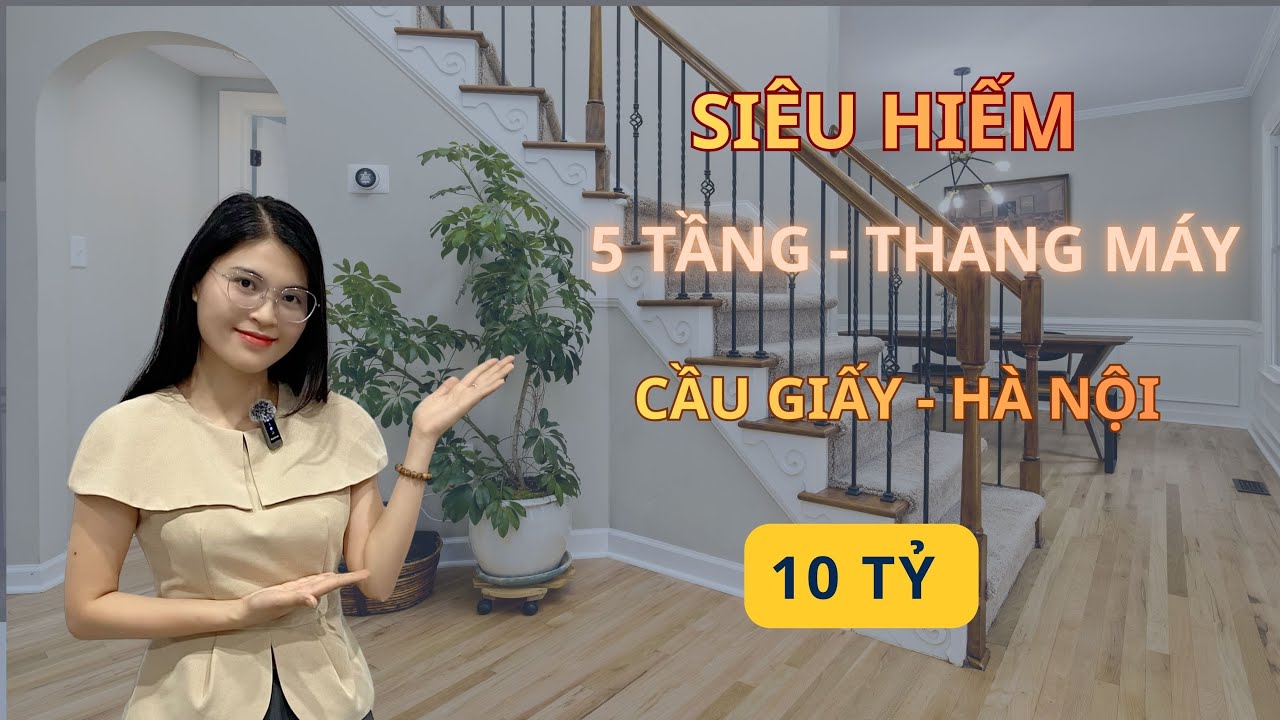 Siêu hiếm, Bán nhà Cầu Giấy 34m2, 5 tầng thang máy