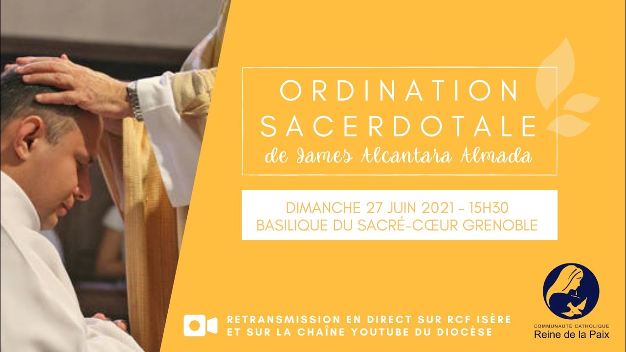 Messe d'ordination de James Alcantara Almada - Juin 2021